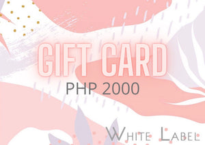White Label Gift Card P2000