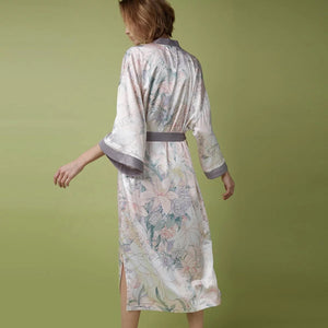 Kiara Floral Long Robe